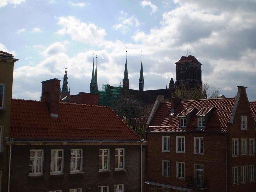 H&T Old Town Szeroka 77 Apartment Gdansk Bagian luar foto