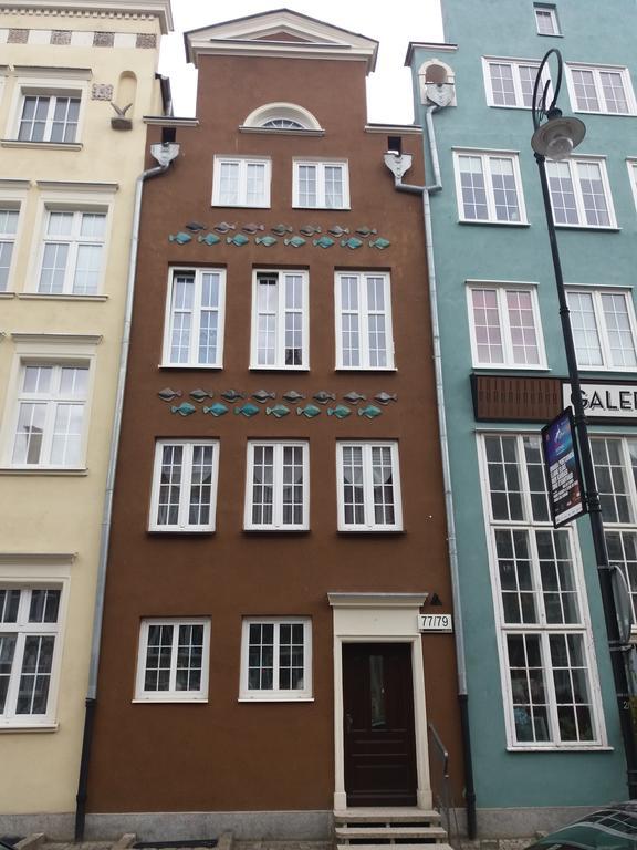 H&T Old Town Szeroka 77 Apartment Gdansk Bagian luar foto