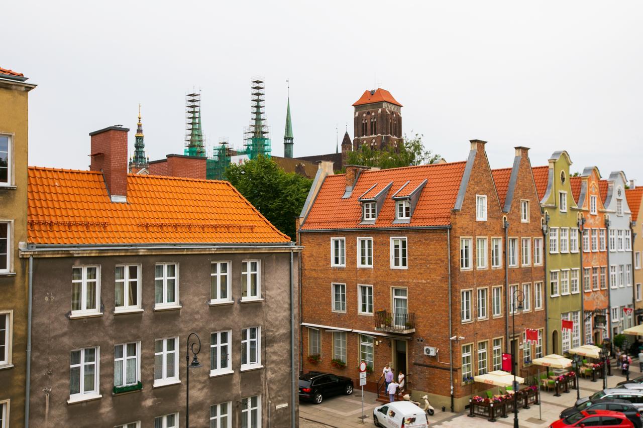 H&T Old Town Szeroka 77 Apartment Gdansk Bagian luar foto